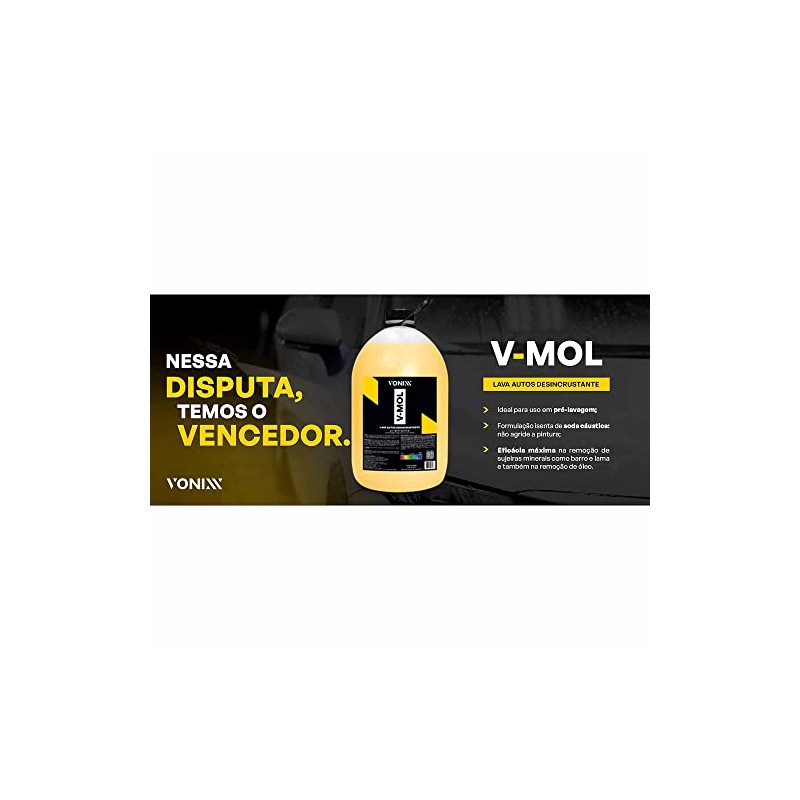 Vonixx V-Mol Shampoo Profesional Quita Lodo 5L | Shampoo Desincrustante