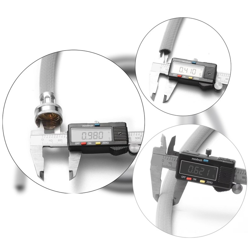 Dehumidifier Hose for Drainage 3/4" FHT, with Premium Brass Connectors