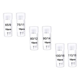 SEWACC 60Pcs Professional Sewing Machine Needles Side Opening Kit for Home Use Compatible with Various Fabrics Includes Ha to Ha for Craft and Woven Materials