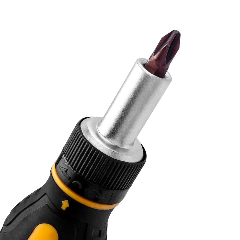 Bestgle Mini ratchet screwdriver 9 in 1 high torque bit