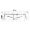 50pcs Disposable Tattoo Eyebrow Ruler Sticker with Brow Shape Eyebrow