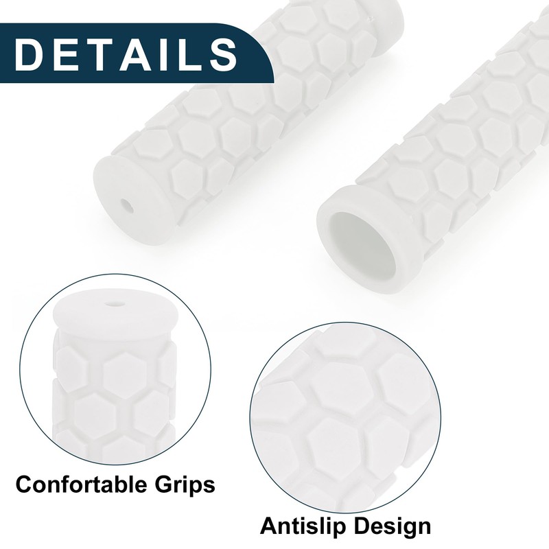 TUCKBOLD Bike Handlebar Grips Covers 102mm Long Lightweight | Bicycle