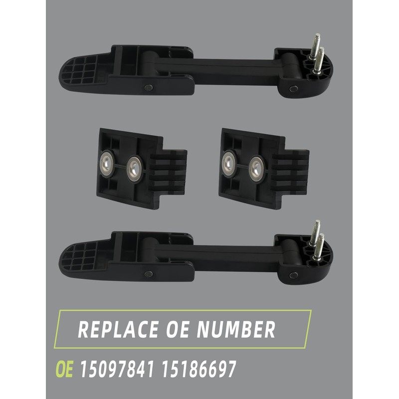 Hood Latch with Catch Bracket 2PCS Compatible with Hummer H2