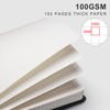EMSHOI Graph Paper Notebook 8.5 x 11, 192 Pages Hardcover