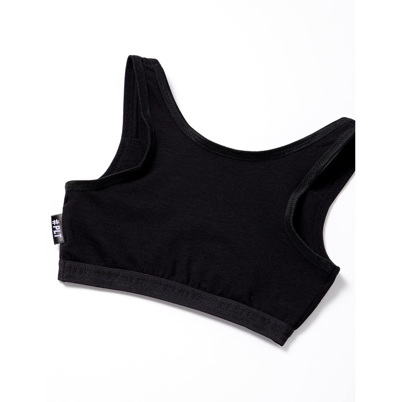 Pinkrate STEP1 371381183 Girls' Sports Bra, Soft Padding, Half Top,,