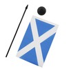 AZ FLAG Scotland Sky Blue Table Flag 8.25" x 5.5"