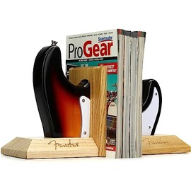 Fender Stratocaster Body Bookends, Sunburst