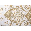 New Launched Twin White Gold Ombre Mandala Tapestry By Madhu