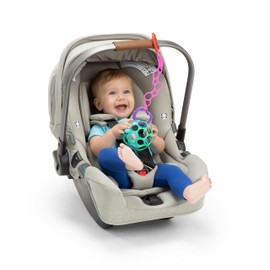 Kids II Japan Bright Starts O-Link Baby Stroller Toy, Stroller Strap, Teeth, Rattle, Oball, Baby Shower, Pink