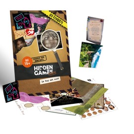 Hidden Games Scène du Crime - LE Roy EST Mort - Française - Jeu de scène de Crime réaliste, Jeu de détective passionnant, Jeu d'Escape Room