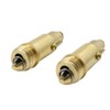 leyomgamz Brass Pop Up Drain Valve Screws, 2 Pieces, Stainless