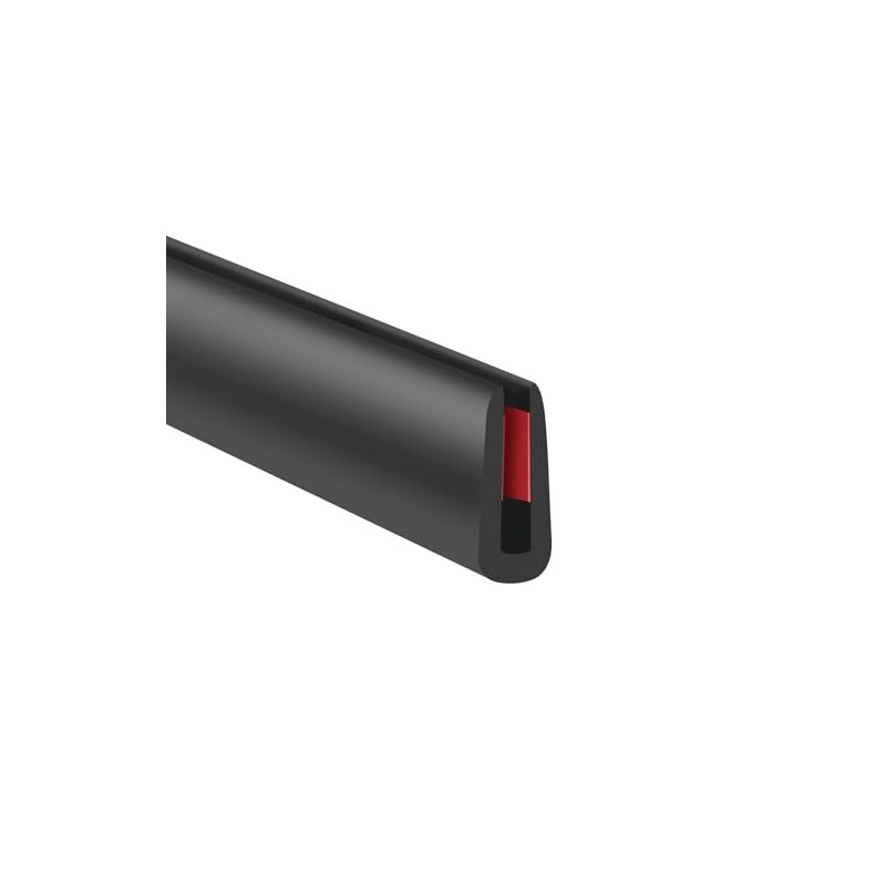 Protector de Borde de Canal U Flexible Autoadhesivo 6 m