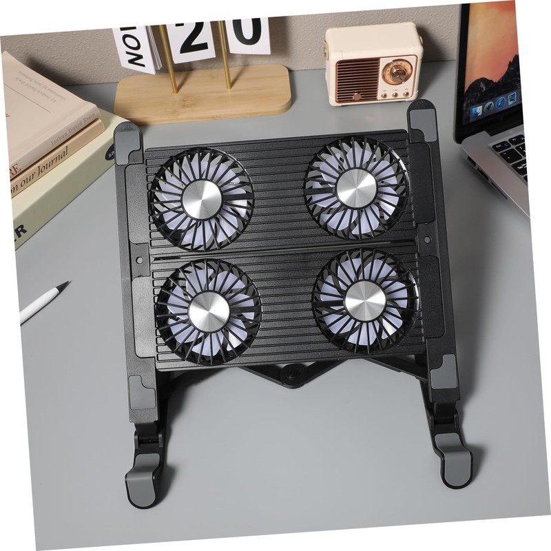 SHOWERORO Laptop Cooling Pad with Fan Laptop Stand for Desk