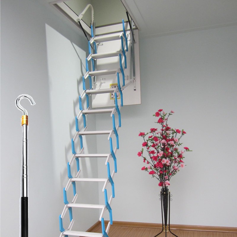 Ladder Pull Down System Kit - Attic Pull System Hook