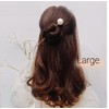 Marosam Hair Claw Hair Clip, Pearl, Hair Ornament, Hairpin, Simple,