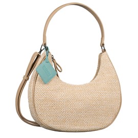 TOM TAILOR Denim Ivona Women's Shoulder Bag Handbag Small Beige, Mixed beige, 004246