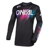 O'Neal Element Jersey Woman Voltage Black/Multi XL