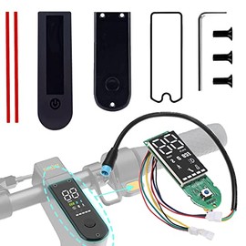 Felixstory MAX G30 Cubierta de Tablero de Repuesto para Patinete eléctrico Segway Ninebot MAX G30 | Juego de Tablero de visualización Digital con Cubierta Impermeable Accesorios de reparación Piezas