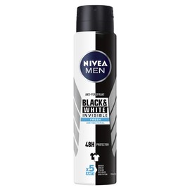 NIVEA for Men Deodorant Aerosol Black & White Fresh 250ml
