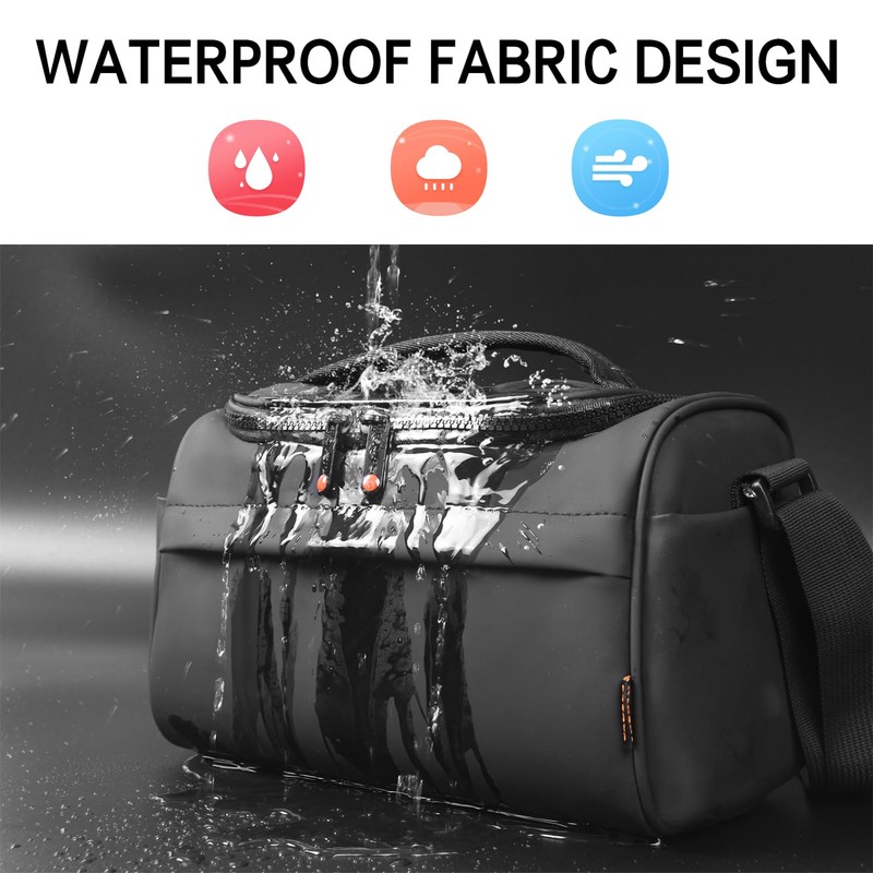 FOSOTO Camera Bag, Waterproof Shockproof Camera Case, Large Capacity Camera