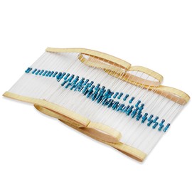 Innfeeltech 100 Pcs 1/4W 1% Tolerance 560 Ohm Metal Film Resistor Resistance for DIY Project and Experiments