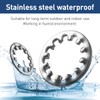 BOUMVID Pack of 15 M10 Tooth Washers Lock Washers Stainless