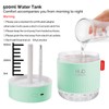 Green Portable Mini Humidifier, 500ml Small Cool Mist USB Desktop