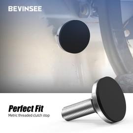 Bevinsee Car Clutch Stop Compatible with BWM 3 Series E30 E36 E46, 5 Series E39, Z3 M3, Nylon & Stainless Steel