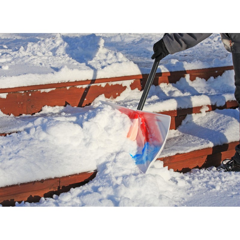Bigfoot 18" Combination Snow Shovel – Multi-Use Blade Dozer Design