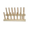APOLLO 5001 Wooden plate rack, Wood, 26x15x12