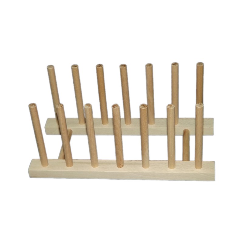 APOLLO 5001 Wooden plate rack, Wood, 26x15x12