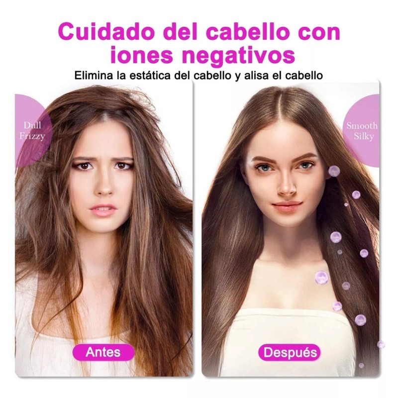 XTxinteng Secador De Pelo Iónico De 1800w Con Difusor 3