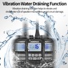ABBREE Marine VHF Radio Floating IP67 Waterproof MR-25 Handheld Long