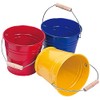 Glückskäfer 535054 Metal Bucket with Wooden Handle Red
