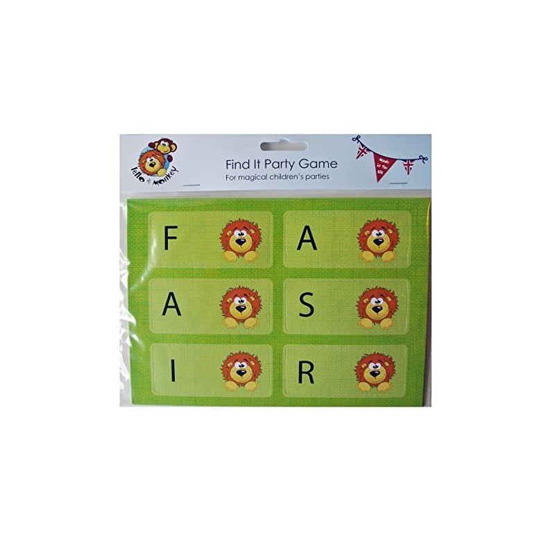 Animal Party Game - hide and seek