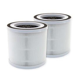 PUREBURG 2-Pack Replacement HEPA Filters Compatible with TCL BREEVA A1/A1W Air Purifiers, Part # Breeva A1F