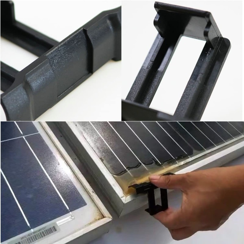 HOUSON Solar Panel Water Drain Clips, Cleaning Clips for Solar
