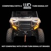 Roof-Mounted 4-Way Flasher Switch for WD Electronics Turn Signal Kit