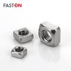 FASTON Square Nuts M6 Stainless Steel A2 V2A (Pack of