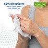 Medline Remedy Clinical 3-in-1 Barrier Cream Cloth, 8 count (32