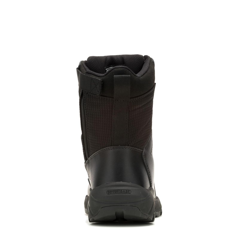 Merrell Men's Fullbench Tactical Waterproof Zip 8" Military Boot, Black,