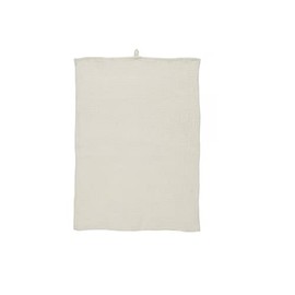 IB Laursen - Tea Towel, Kitchen Towel, Drying Towel - Waffle Pattern - Cotton - Colour: White - 50 x 70 cm