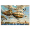 Steampunk Airships with a Surreal Note (Wall Calendar 2025 DIN