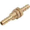 6mm Brass Hose Barb Fitting Connector Coupler for Joiner Air