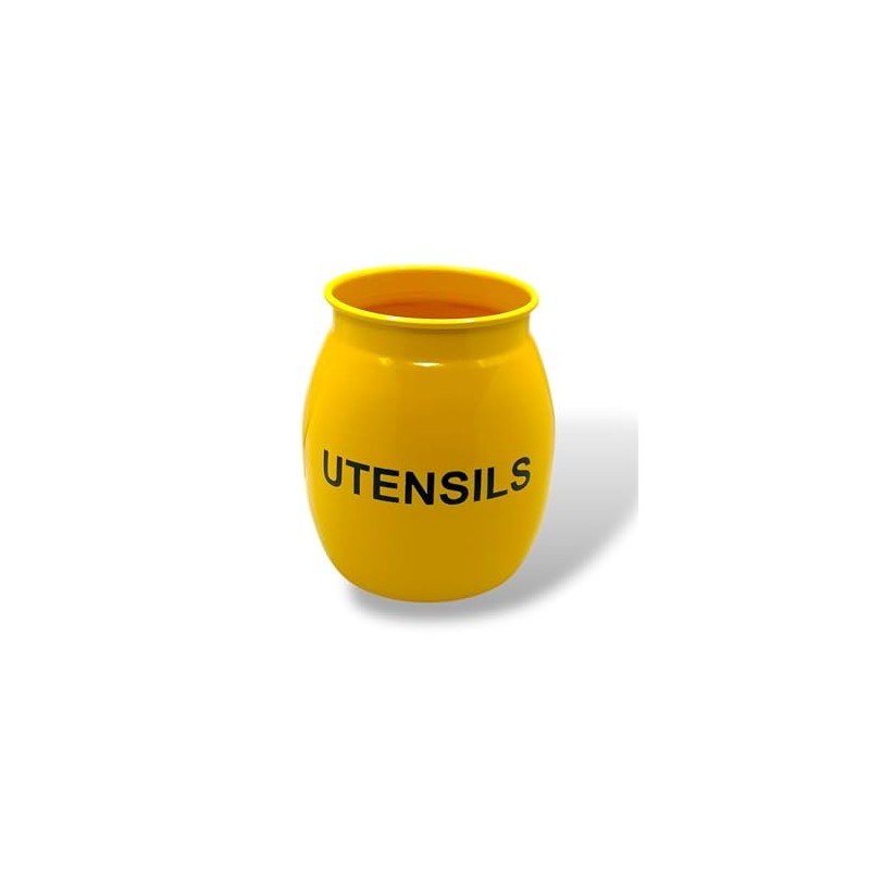 Nobel Barrel Shaped Utensil Holder & Organiser, Sturdy Cutlery Holder