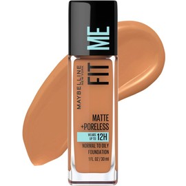 Maybelline Fit Me Matte + Poreless Liquid Foundation Makeup - Color: Classic Tan