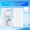 Travel Hygiene Kit Disposable Personal Men Toiletries Bulk (11-in-1, 20)
