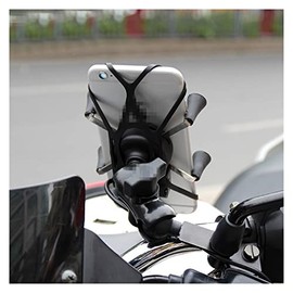 BEIYAO Bases de Celular para Automóvil Monte del Teléfono del Espejo del Soporte De Teléfono Móvil De La Motocicleta Universal                        
