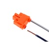 IDEAL Electrical 30-352J Luminaries Disconnect Power Plug 2 Wire, Orange,