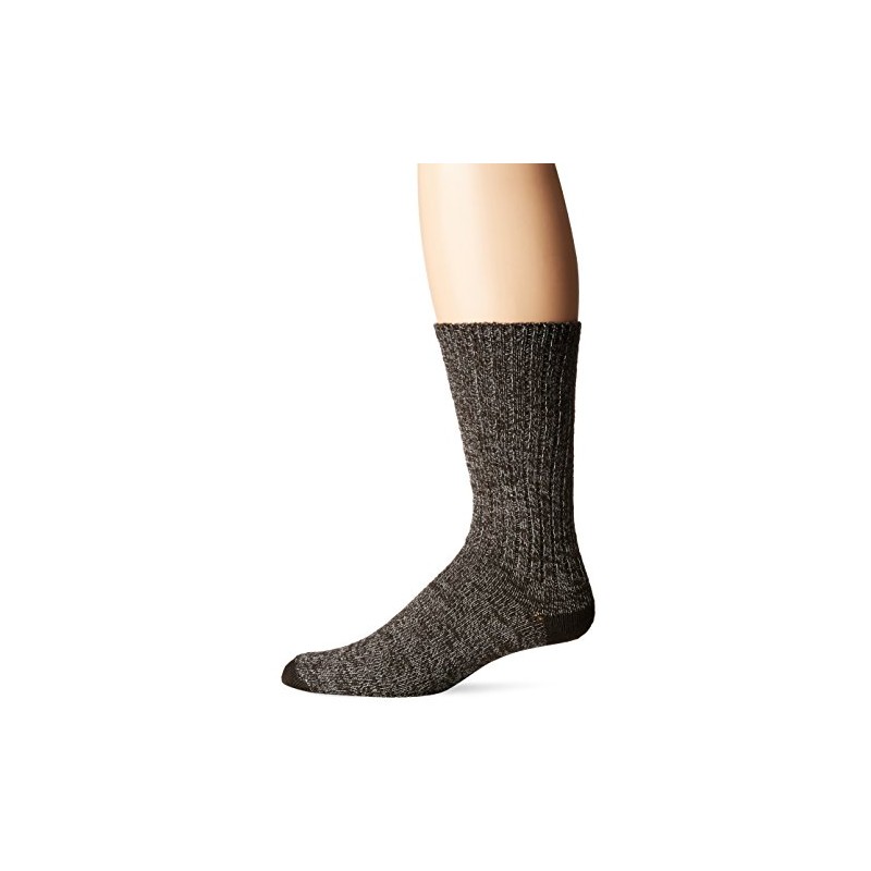 No nonsense Men’s Crew Length Boot Socks,Espresso,Sock Size: 10-13/Shoe Size: